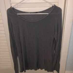 Brandy Melville Gray Thin Sweater Long Sleeve